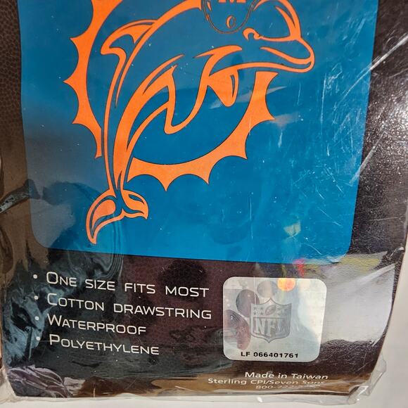 NFL Miami Dolphins Rainmate II Hooded Poncho NEW One Size Fits Most - Picture 2 of 3